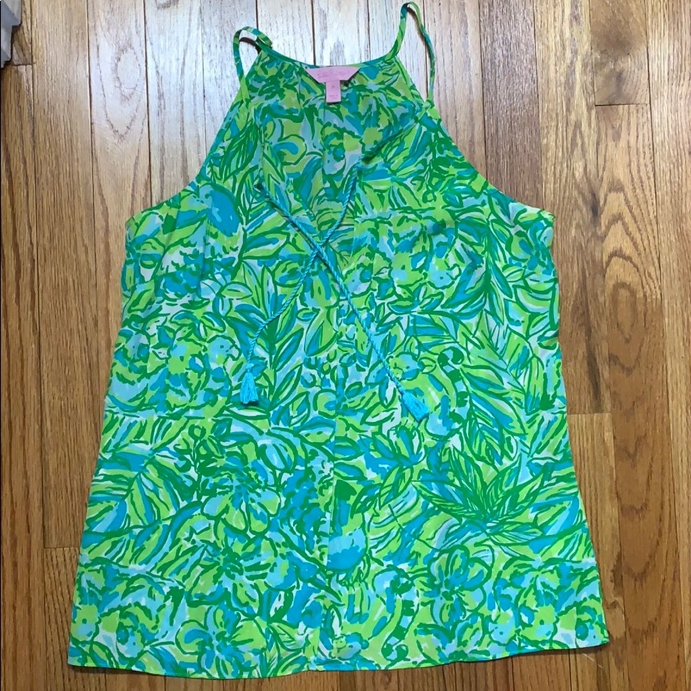 Lilly Pulitzer silk Top size medium